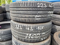 225/45 R18 95W letní použité pneu CONTINENTAL CONTI SPOORT CONTACT 5