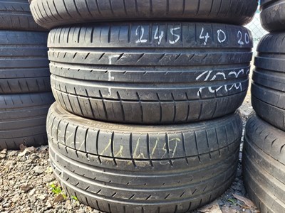 245/40 R20 99Y letní použité pneu KUMHO ECSTA LE SPORT