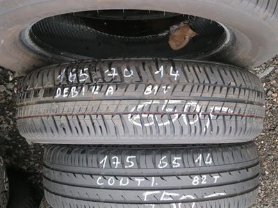 165/70 R14 81T letní použitá pneu DEBICA PASSIO (1)