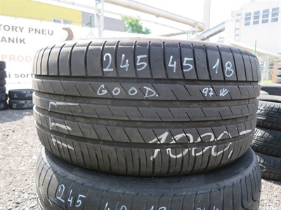 245/45 R18 97W letní použitá pneu GOOD YEAR EFFICIENTGRIP PERFORMANCE