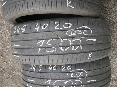 245/40 R20 99Y letní použité pneu PIRELLI P ZERO RSC