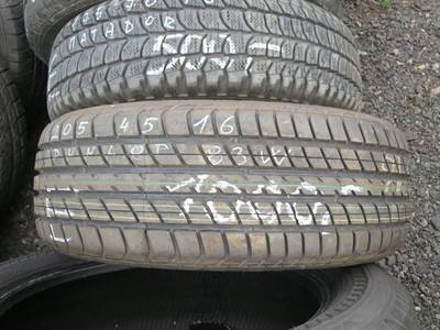 205/45 R16 83W letní použitá pneu DUNLOP SP SPORT 2000E