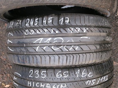 245/45 R17 99Y letní použitá pneu CONTINENTAL CONTI SPORT CONTACT 5 XL