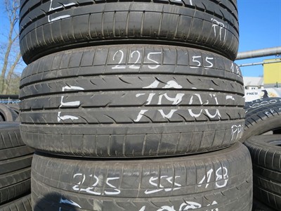 225/55 R18 98V letní použité pneu BRIDGESTONE DUELER H/P SPORT (4)