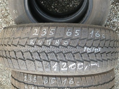235/65 R16 C 115/113R zimní použitá pneu KUMHO POWERGRIP KC11