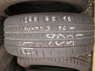 245/45 R18 96W letní použitá pneu CONTINENTAL CONTI SPORT CONTACT 3