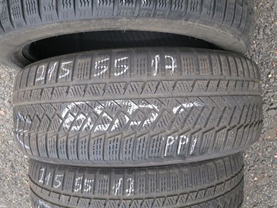 215/55 R17 98V zimní použité pneu CONTINENTAL WINTER CONTACT TS850P XL