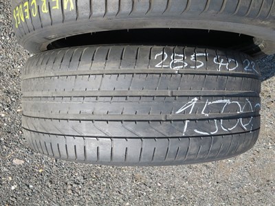 285/40 R22 106Y letní použité pneu PIRELLI P ZERO