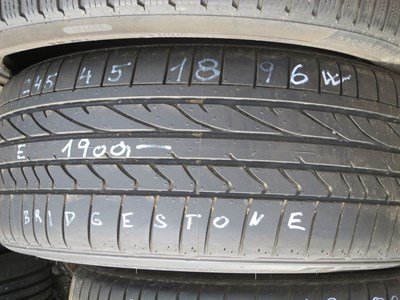 245/45 R18 96W použitá letní pneu BRIDGESTONE POTENZA RE050A
