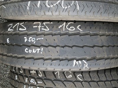 215/75 R16 C 113/111R použitá letní pneu CONTINENTAL VANCO - 8