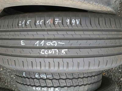 215/55 R17 94V použitá letní pneu CONTINENTAL CONTI SPORT CONTACT 5