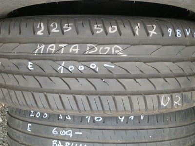 225/50 R17 98V použitá letní pneu MATADOR HECTORRA 3 XL