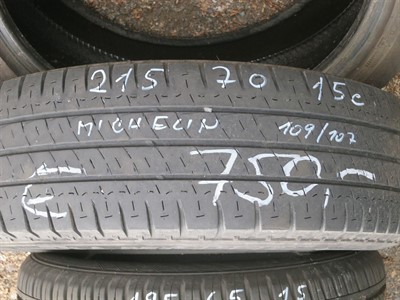 215/70 R15 C 109/107S letní použitá pneu MICHELIN AGILIS