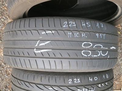 225/45 R17 91Y letní použitá pneu MICHELIN PRIMACY HP