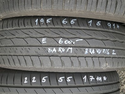 195/65 R15 91V letní použitá pneu BARUM BRAVURIS 2