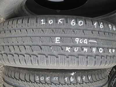 205/60 R16 96H zimní použitá pneu KUMHO ÍZEN KW27