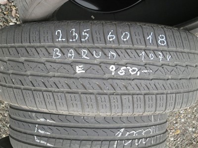 235/60 R18 107V celoroční použitá pneu BARUM BRAVURIS 4x4