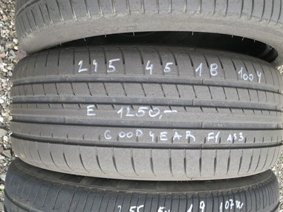245/45 R18 100Y letní použitá pneu GOOD YEAR EAGLE F1 ASYMMETRIC 3