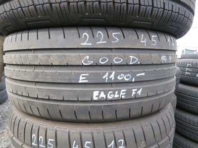 225/45 R17 94Y letní použitá pneu GOOD YEAR EAGLE F1 ASYMMETRIC 3
