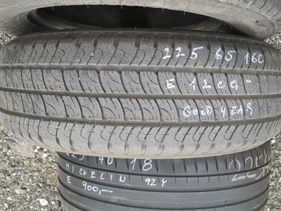 225/65 R16 C 120/110R letní použitá pneu GOOD YEAR CARGO MARATHON