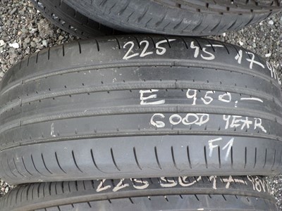 225/45 R17 91Y letní použitá pneu GOOD YEAR EAGLE F1
