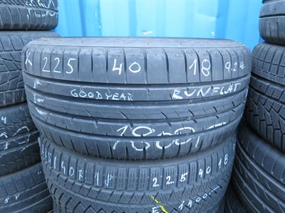 225/40 R18 92W letní použitá pneu GOOD YEAR EAGLE F1 RSC