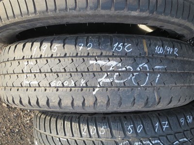 195/70 R15 C 100/98R letní použitá pneu GOOD YEAR CARGO G26 (1)