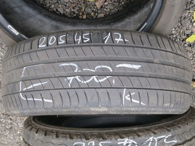 205/45 R17 88V letní použité pneu MICHELIN PRIMACY 3