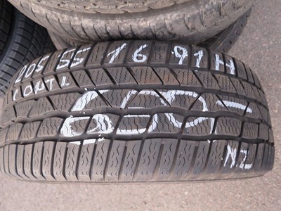205/55 R16 91H zimní použitá pneu CONTINENTAL CONTI WINTER CONTACT TS830