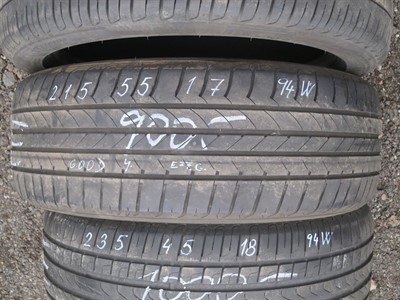 215/55 R17 94W letní použitá pneu GOOD YEAR EFFICIENT GRIP