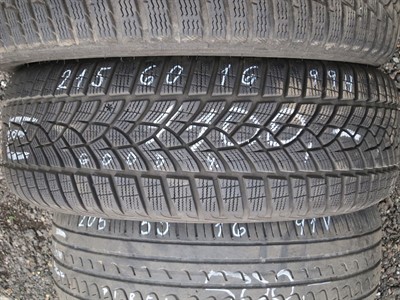 215/60 R16 99H zimní použitá pneu GOOD YEAR ULTRAGRIP PERFORMANCE