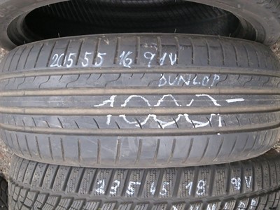 205/55 R16 91V letní použitá pneu DUNLOP SPORT BLURESPONSE (1)