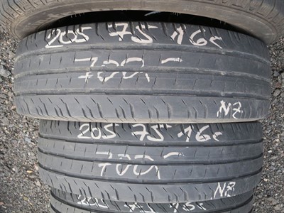 205/75 R16 C 113/111R letní použité pneu CONTINENTAL CONTI VAN CONTACT 200 (1)