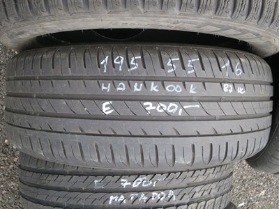 195/55 R16 87W letní použitá pneu HANKOOK VENTUS PRIME 2