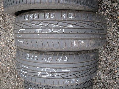 215/55 R17 94W letní použité pneu GOOD YEAR EXCELLENCE