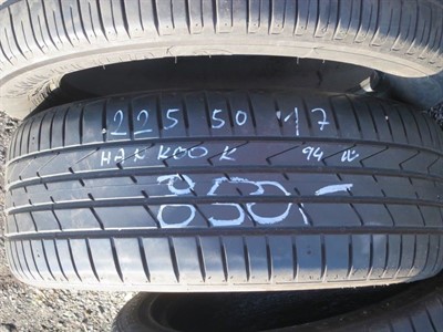 225/50 R17 94W letní použitá pneu HANKOOK VENTUS S1 EVO 2