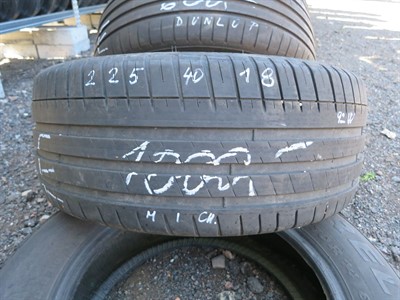 225/40 R18 92W letní použitá pneu MICHELIN PILOT SPORT 3