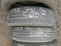 155/70 R14 77T letní použité pneu CONTINENTAL CONTI PREMIUM CONTACT 2