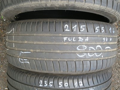 215/55 R16 97H letní použitá pneu FULDA ECO CONTROL HP