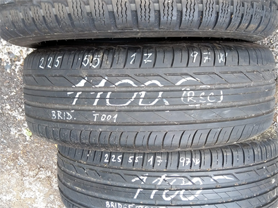 225/55 R17 97W letní použitá pneu BRIDGESTONE TURANZA T001 RSC