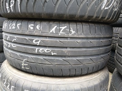 225/50 R17 94W letní použité pneu BRIDGESTONE POTENZA S001