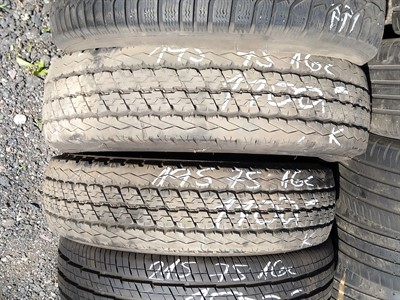 195/75 R16 C 107/105R letní použité pneu BRIDGESTONE DURAVIS (1)