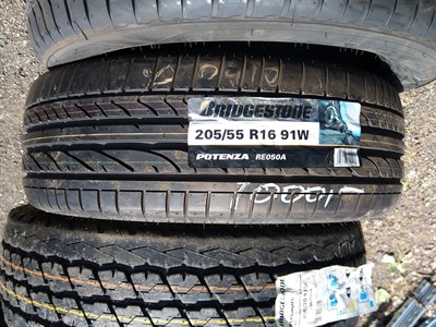 205/55 R16 91W letní použitá pneu BRIDGESTONE POTENZA RE050A