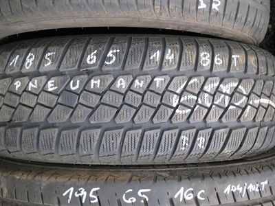 185/65 R14 86T zimní použitá pneu PNEUMAN P M+S 100