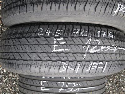 245/70 R17 108S letní použité pneu BRIDGESTONE DUELER D/T