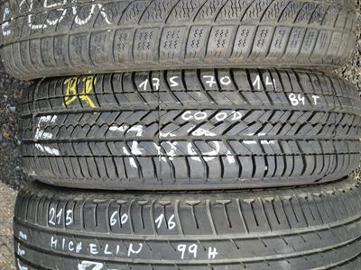 175/70 R14 84T letní použitá pneu GOOD YEAR GT2