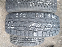 215/60 R17 C 109/107T zimní použitá pneu NOKIAN WR C3