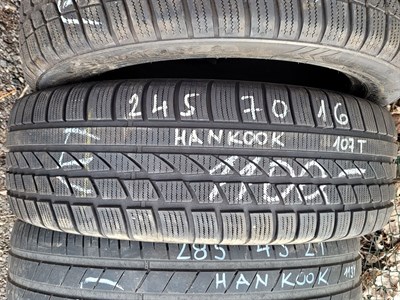 245/70 R16 107T zimní použitá pneu HANKOOK ICE BEAR W300
