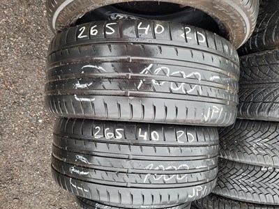 265/40 R20 104Y letní použité pneu CONTINENTAL CONTI SPORT CONTACT 3