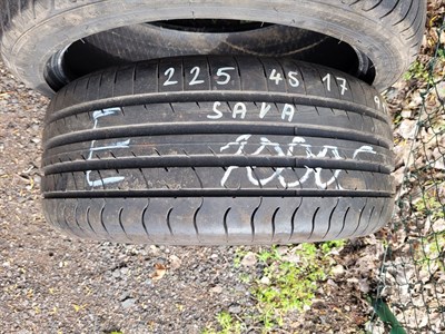 225/45 R17 91Y letní použitá pneu SAVA INTENSA UHP2